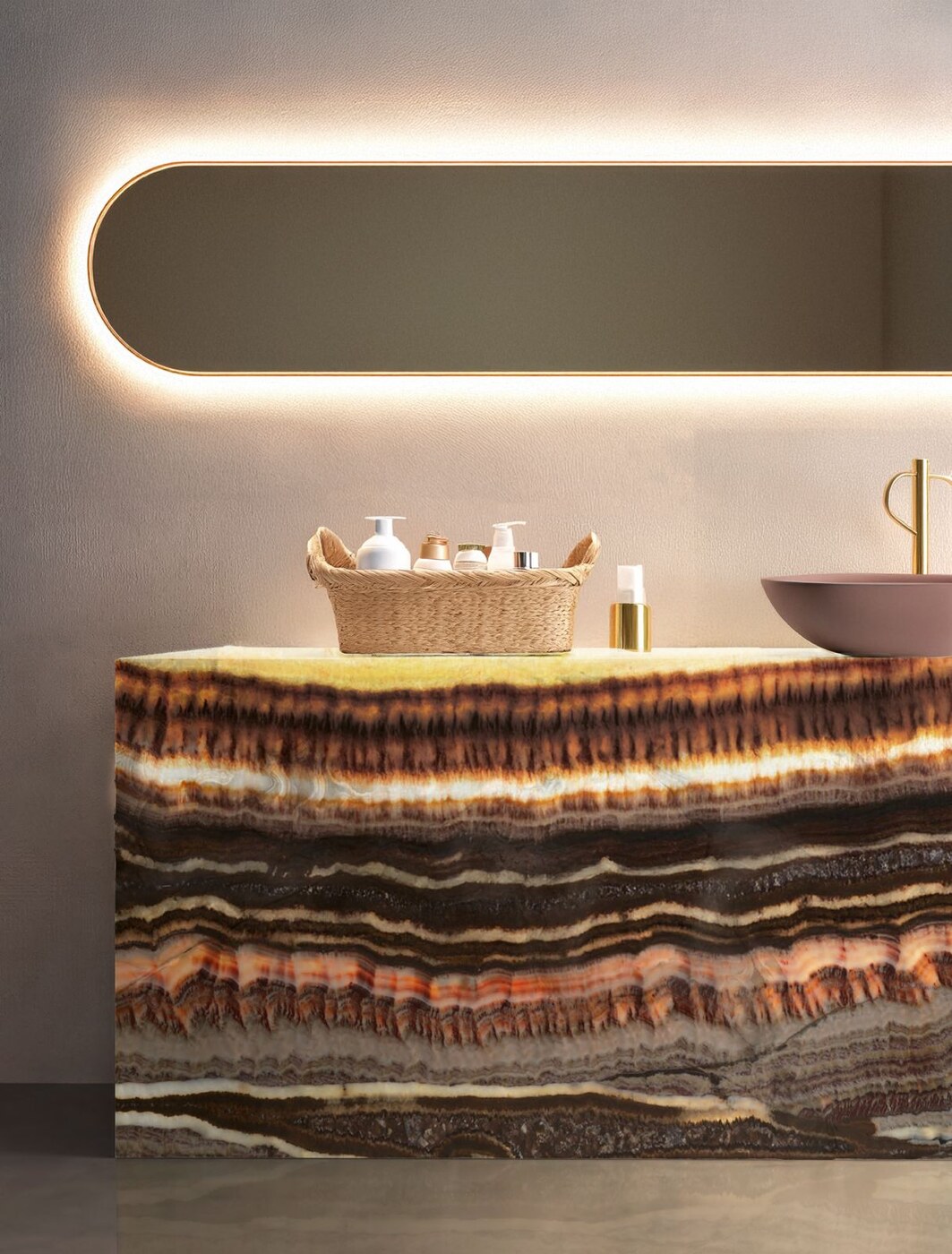 Onyx bath